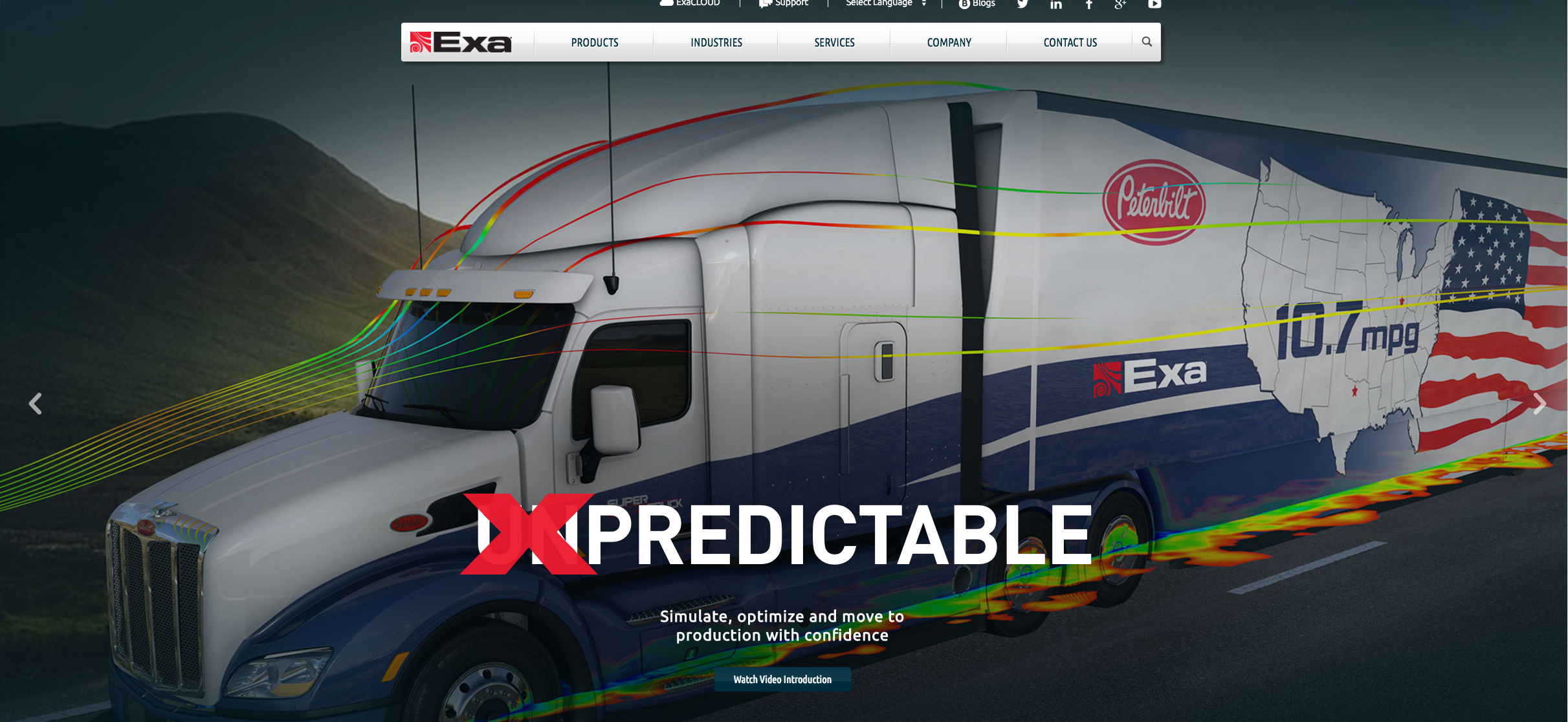 exa homepage example