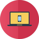 Icon of a computer screen representing affordable internet marketing
